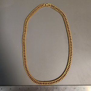 Brass curb chain 22